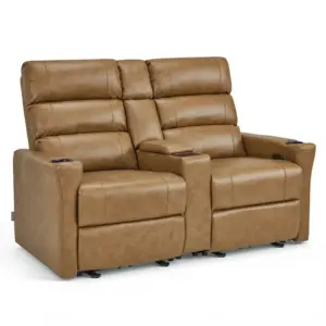 Kavren Recliner Couches 2 Seater Sofa Motorized 62"