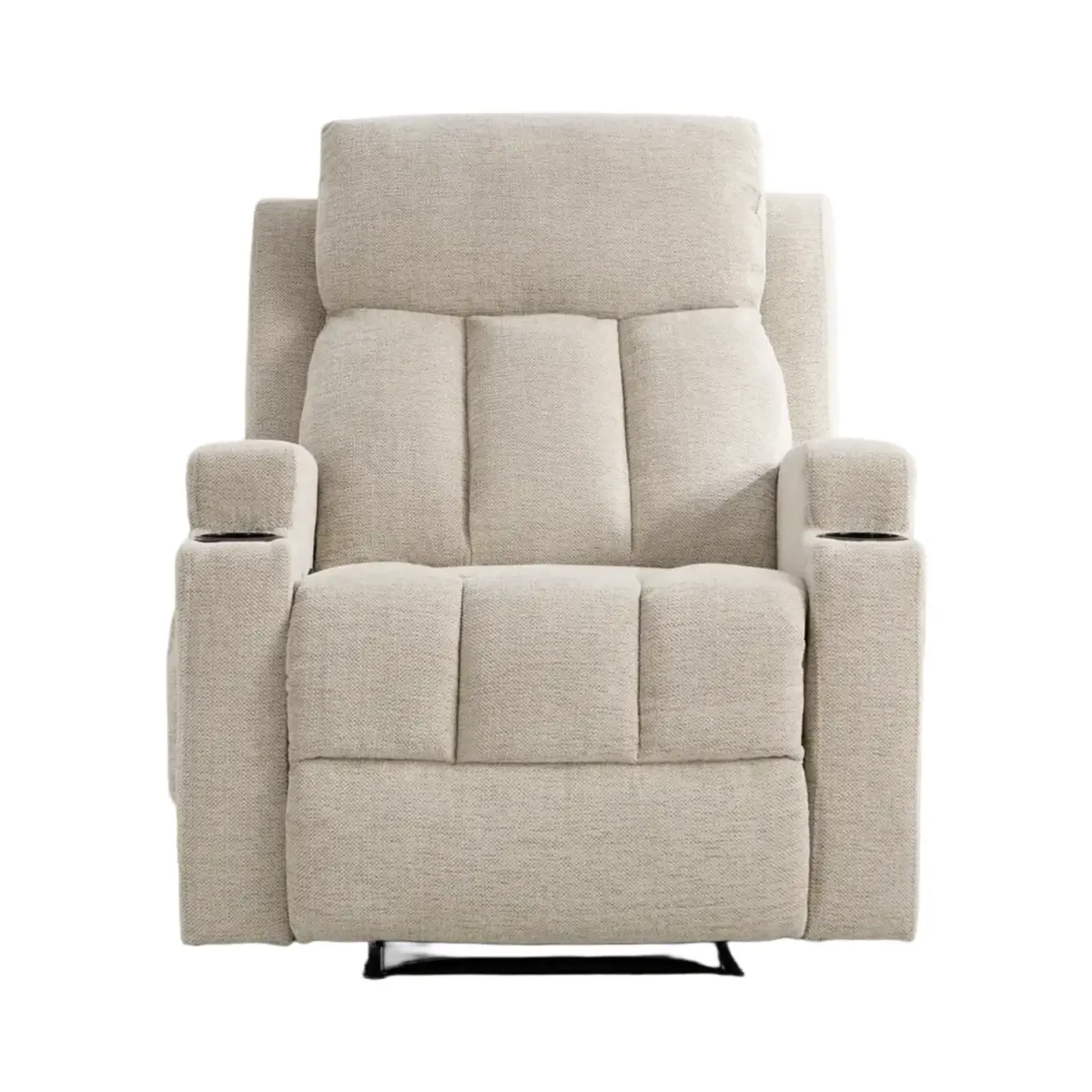 Kelran Recliner Ivory (1)