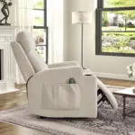 Kelran Recliner Ivory (3)