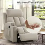 Kelran Recliner Ivory (7)