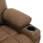 Klyvo Recliner Sofa Brown (9)