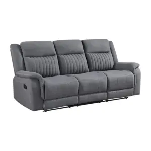 Korvix Manual Sofa Couch Recliner 3 Seater 86"