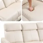 Kozen Recliner Sofa Ivory (11)
