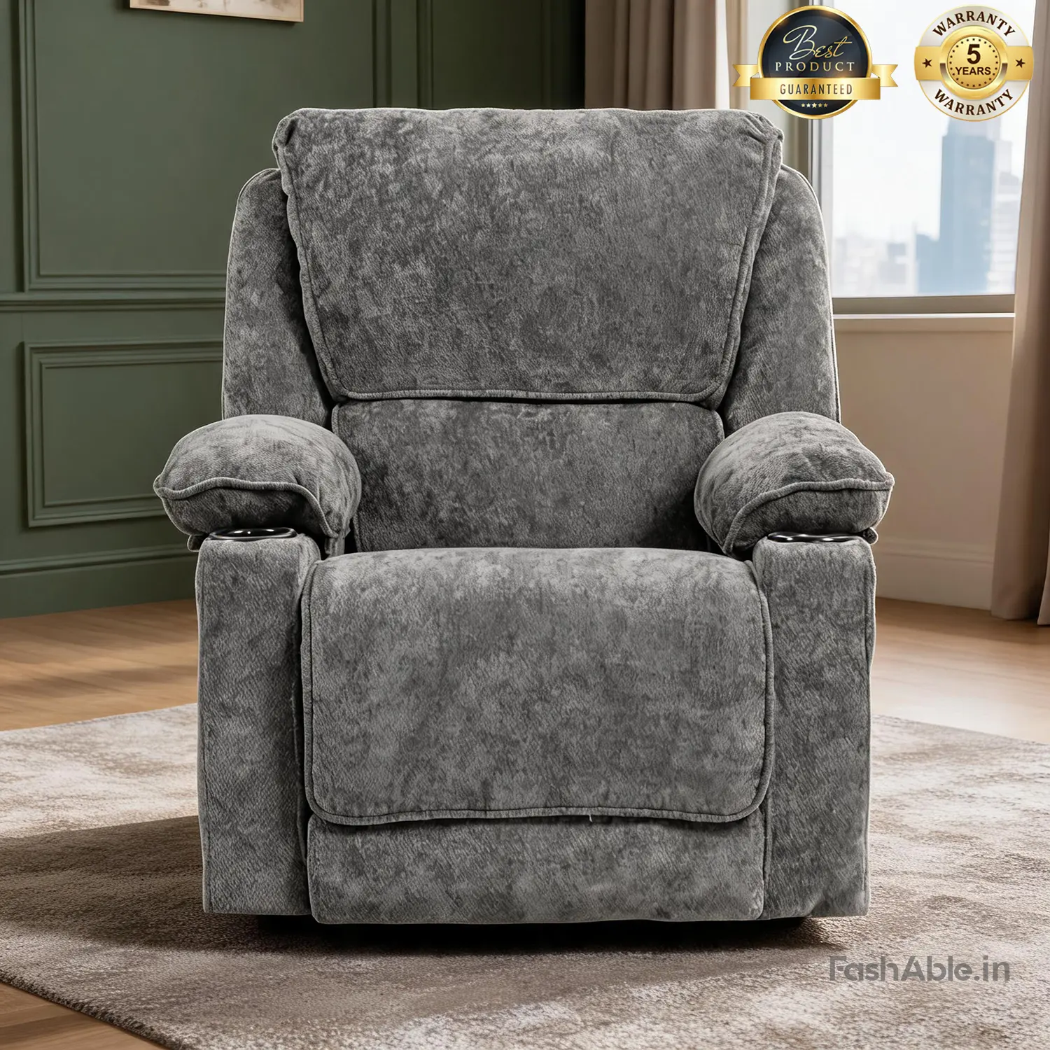 Lazora Recliner DGrey Lazora Recliner DGrey