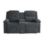 Livo Recliner Sofa Dark Grey (6)