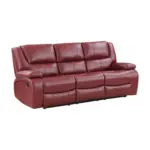 Louvaro Recliner Sofa Red (2)