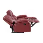 Louvaro Recliner Sofa Red (6)