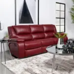 Louvaro Recliner Sofa Red (8)
