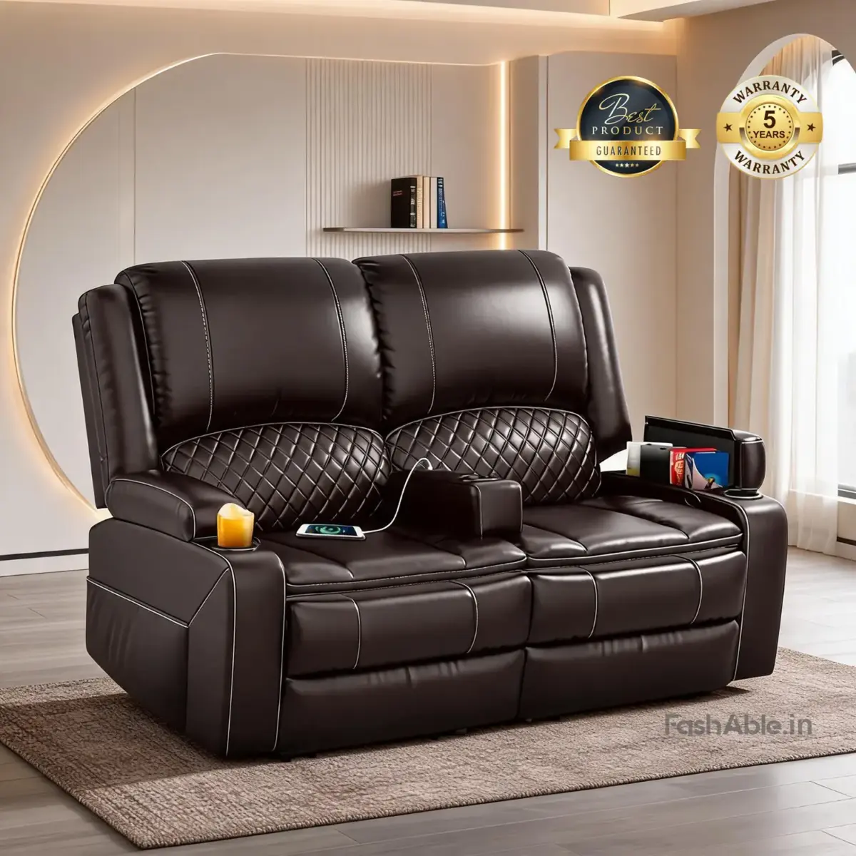 Lunel Dark Brown