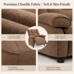Mellor Recliner Sofa Brown (3)
