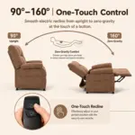 Mellor Recliner Sofa Brown (4)