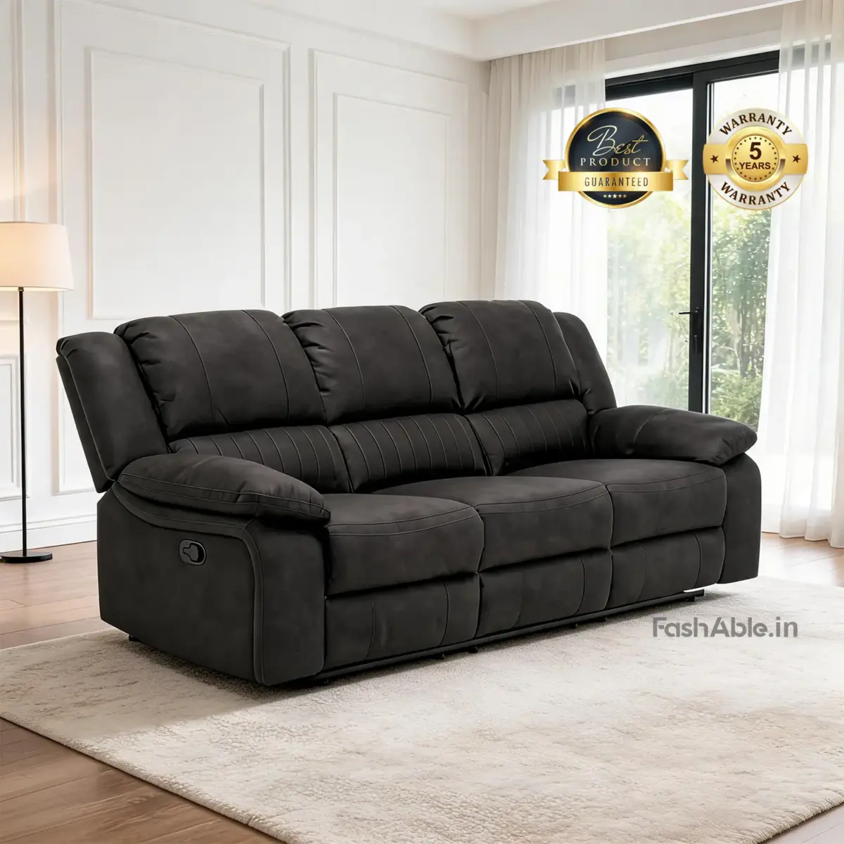 Mellora Recliner Sofa Black