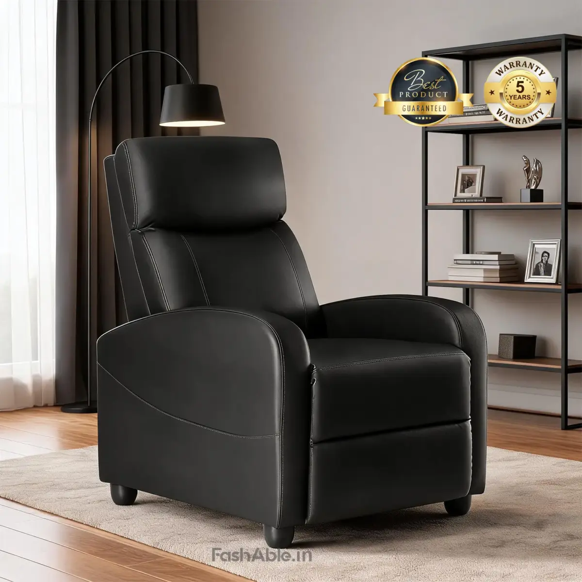 Mirel Recliner Black