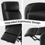 Mirel Recliner Black (4)