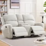Molvex Recliner Light Beige (11)