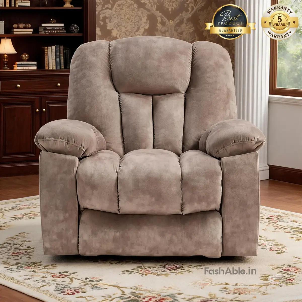 Navor Recliner Brown