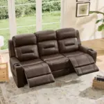 Nervo Recliner Sofa EBrown (9)