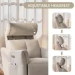Nestro Recliner Sofa Beige (10)