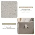 Nestro Recliner Sofa Beige (5)