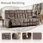 Nimbus Recliner Brown (4)