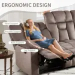 Nimbus Recliner Brown (5)