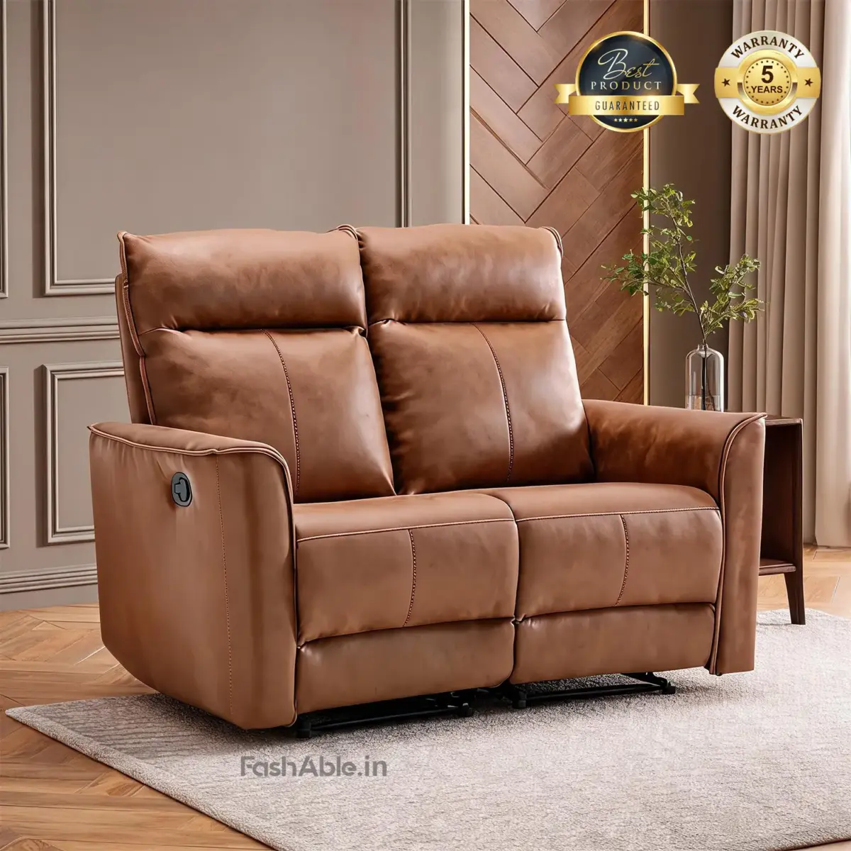 Nivora Recliner Brown (1)