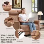 Nivora Recliner Brown (9)