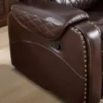 Nuvello Recliner Sofa DBrown (10)