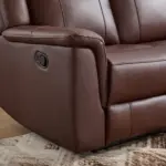 Recli Recliner Sofa Dark Brown (16)