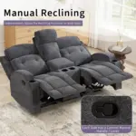 Repose Manual Recliner DGrey (5)