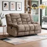 Restivo Recliner Sofa Brown