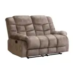 Restivo Recliner Sofa Brown (4)