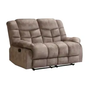 Restivo Manual Sofa Couch Recliner 2 Seater 62"