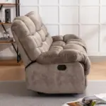 Restivo Recliner Sofa Brown (4)