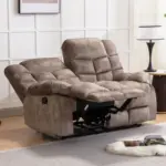 Restivo Recliner Sofa Brown (5)