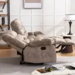 Restivo Recliner Sofa Brown (5)
