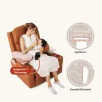 Restora Recliner Sofa Brown (10)