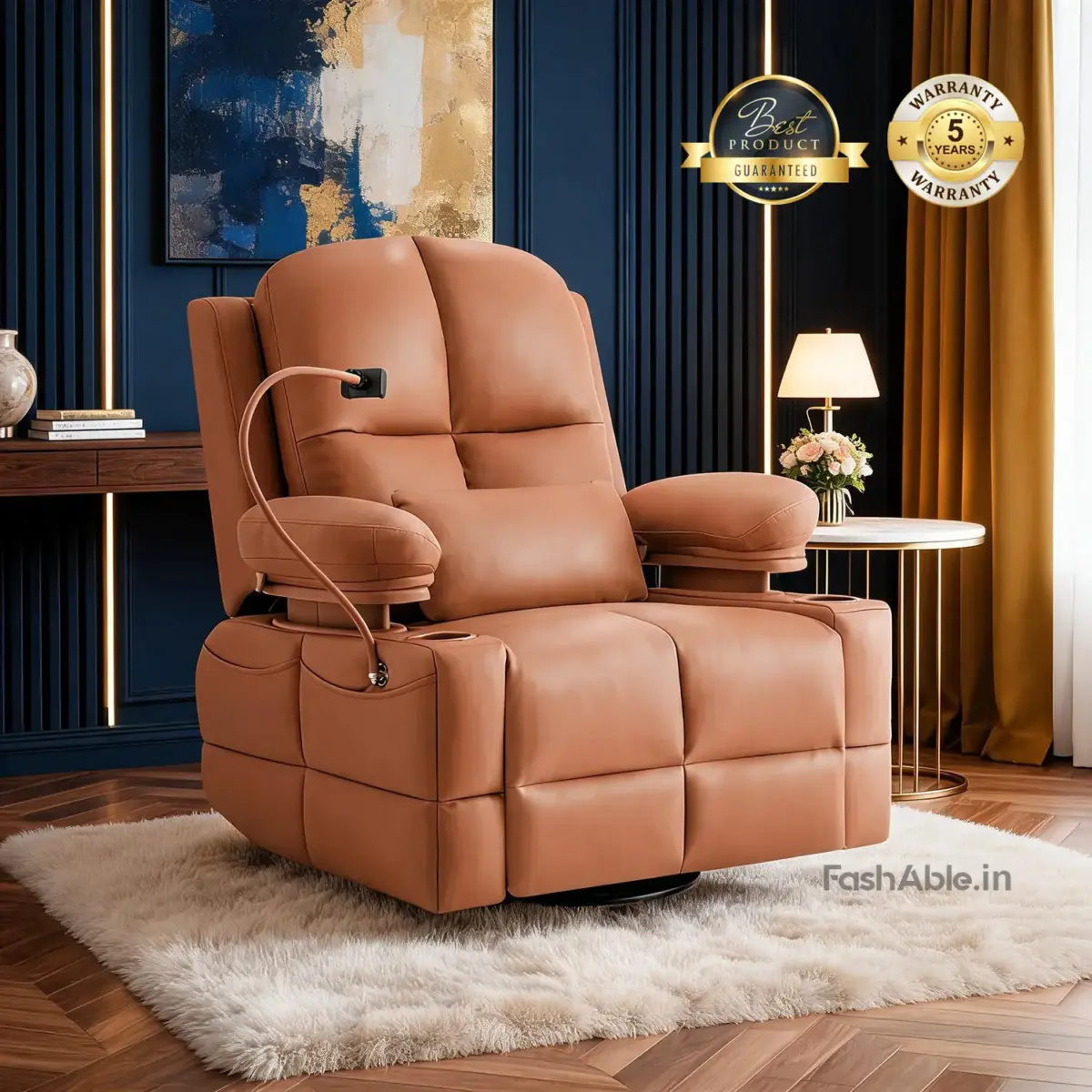 Restora Recliner Sofa Brown