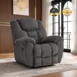 Reyalst Recliner Sofa DGrey (1)