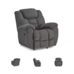 Reyalst Recliner Sofa DGrey (6)
