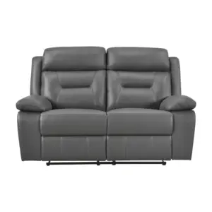 Riwoke Manual Recliner Sofa 2 Seater 62"