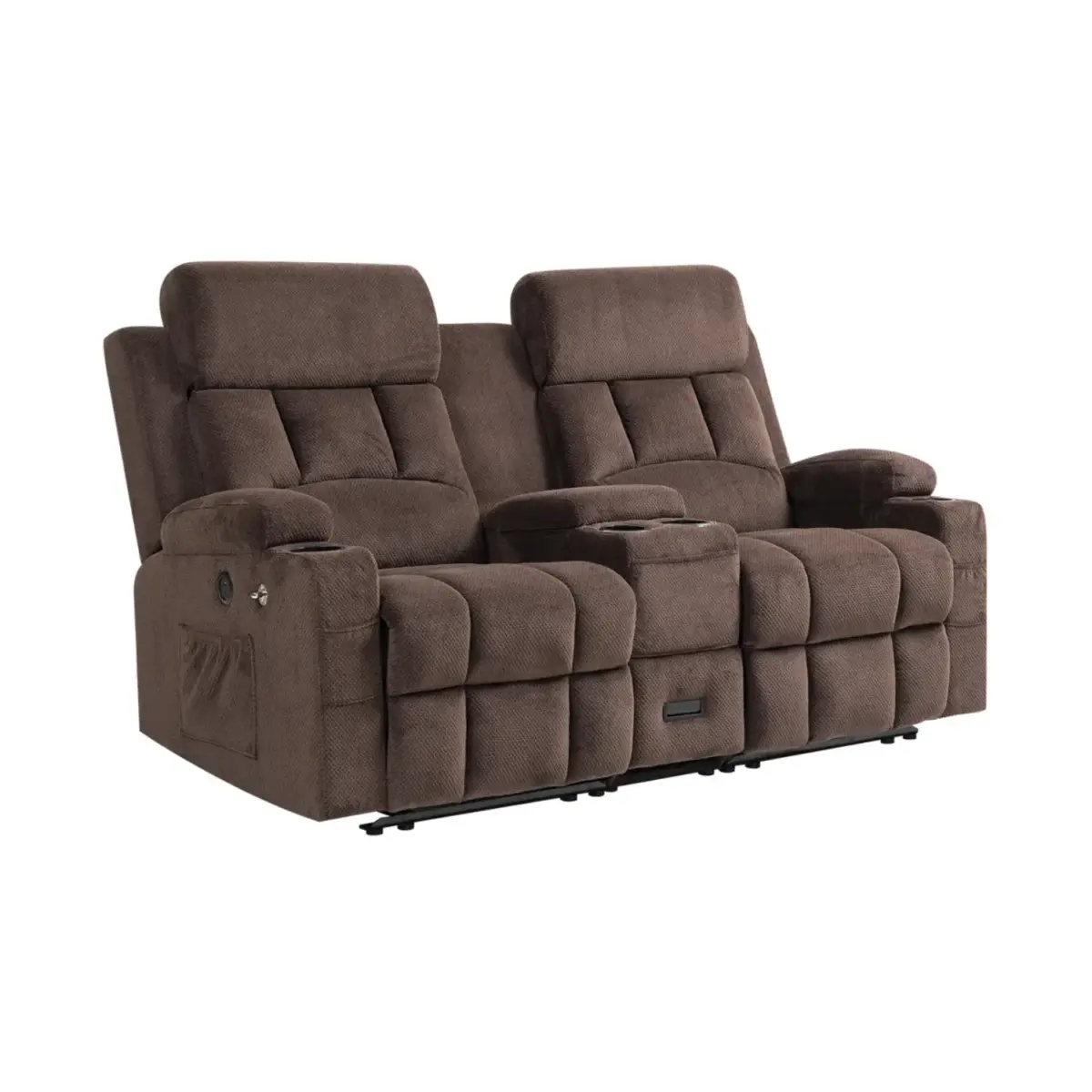 Rovella Recliner Brown (1)