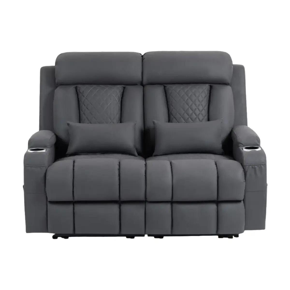 Sesta Recliner Sofa Grey (5)