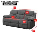 Size Chart 3 Seater