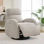 Sofira Recliner Sofa LGrey (5)