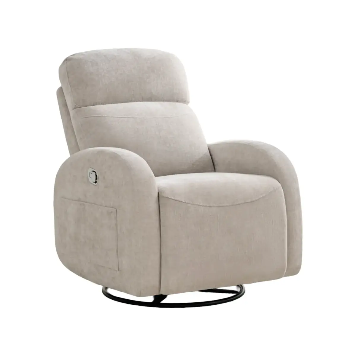 Sofira Recliner Sofa LGrey (7)