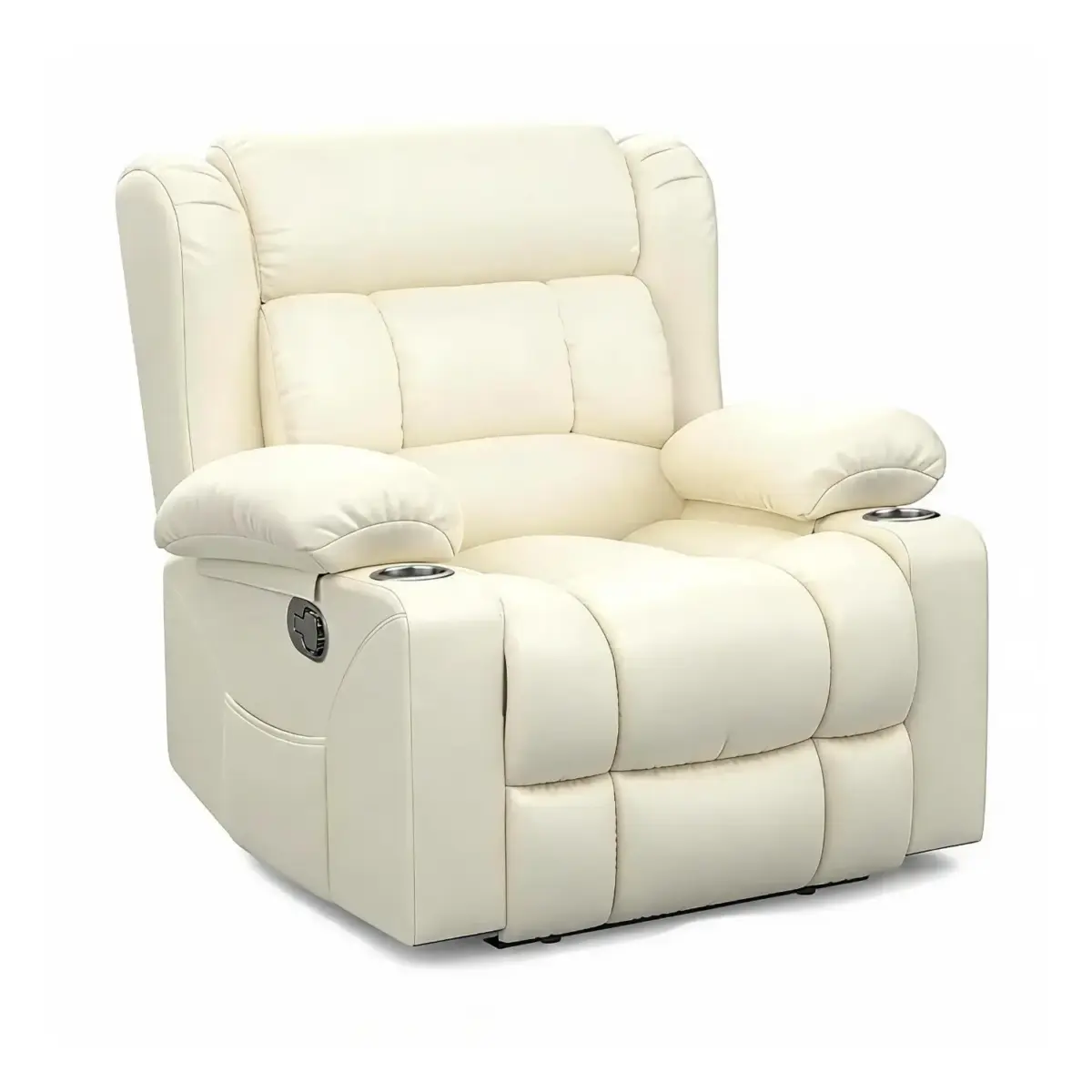 Solric Recliner Light Ivory