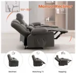 Stressless Recliner Grey (3)