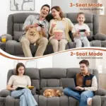 Stressless Recliner Grey (6)