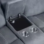 Vandor Recliner Sofa Grey (4)